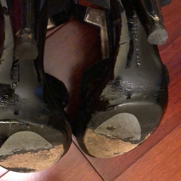 Bottega Veneta suede and velvet heels - Picture 7 of 7